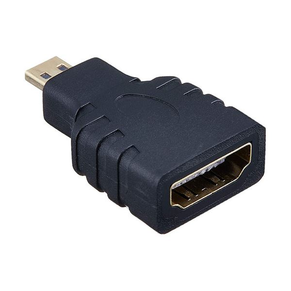 (まとめ)変換名人 HDMI(メス)→micro HDMI(オス) HDMIB-MCHDAG(×5セット) b04
