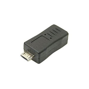 （まとめ）変換名人 USB mini5pin→microUSB I型 USBM5-MCI【×20セット】 - 拡大画像