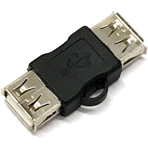 （まとめ）変換名人 USB中継 A（メス）-A（メス） USBAB-AB【×20セット】 - 拡大画像