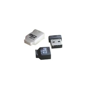 （まとめ）変換名人 microSDカードリーダー『Mタイプ』 TF-USB2／M【×10セット】 - 拡大画像