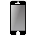 （まとめ）GREENHOUSE iPhone5用耐衝撃フィルム ブラック GH-FLI-IP5BK【×2セット】