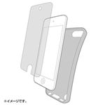 （まとめ）サンワサプライ TPUソフトケース（iPodtouch第5世代用） PDA-IPOD61CL【×3セット】