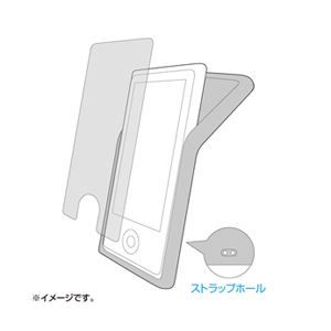（まとめ）サンワサプライ シリコンケース（iPodnano第7世代用） PDA-IPOD71CL【×5セット】 - 拡大画像