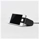 （まとめ）サンコー iPhoneシンプルスタンド（ホワイト） RAMA12G05【×5セット】 - 縮小画像6