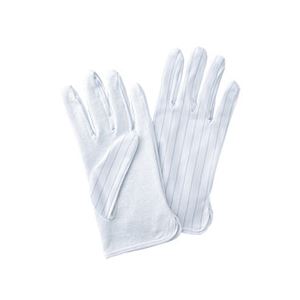 (まとめ)サンワサプライ 静電気防止手袋(滑り止め付き) TK-SE12L【×10セット】 商品画像