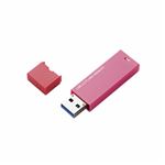 （まとめ）エレコム シンプルUSB3.0メモリ MF-MSU3A04GPN【×3セット】