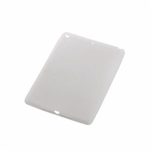 （まとめ）エレコム iPadAir用シリコンケース クリア TB-A13SCCR【×2セット】 - 拡大画像