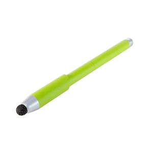 （まとめ）ミヨシ 低重心感圧付きタッチペン グリーン STP-07／GN【×3セット】 - 拡大画像