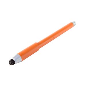 （まとめ）ミヨシ 低重心感圧付きタッチペン オレンジ STP-07／OR【×3セット】 - 拡大画像