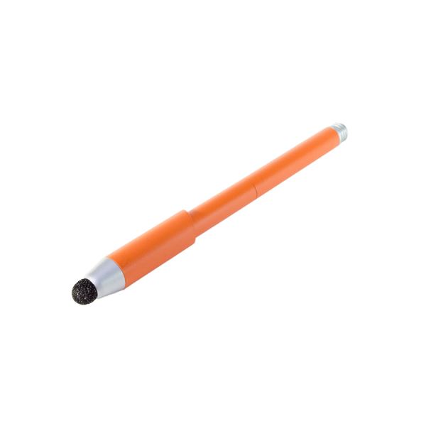 （まとめ）MCO 低重心感圧付きタッチペン オレンジ STP-07／OR(×3セット) b04