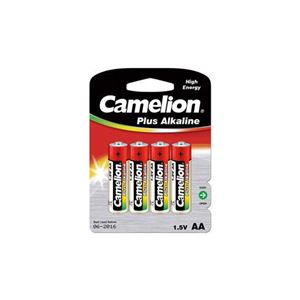（まとめ）Camelion 単3形アルカリ電池 4本パック LR6-BP4【×20セット】 - 拡大画像
