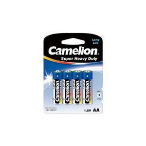 （まとめ）Camelion 単3形マンガン電池 4本パック R6P-BP4B【×50セット】 - 拡大画像