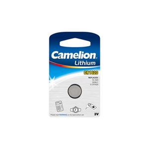 （まとめ）Camelion ボタン形リチウム電池 CR1620-BP1【×50セット】 - 拡大画像