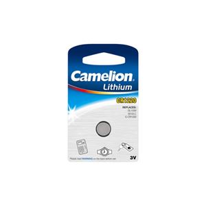 （まとめ）Camelion ボタン形リチウム電池 CR1220-BP1【×50セット】 - 拡大画像