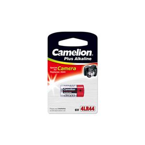 （まとめ）Camelion アルカリボタン電池 4LR44-BP1【×20セット】 - 拡大画像