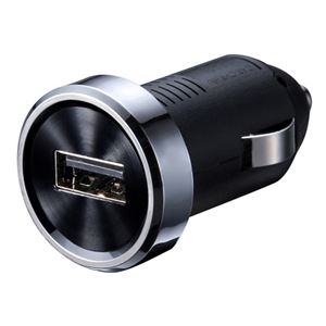 （まとめ）サンワサプライ USBカーチャージャー CAR-CHR68U【×2セット】 - 拡大画像