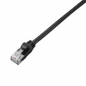 （まとめ）エレコム Cat6準拠LANケーブル LD-GPN／BK10【×3セット】