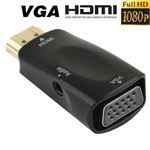 （まとめ）ネクストゼロワン HDMI to VGA コンバートアダプター オーディオサポート CABL13086【×2セット】