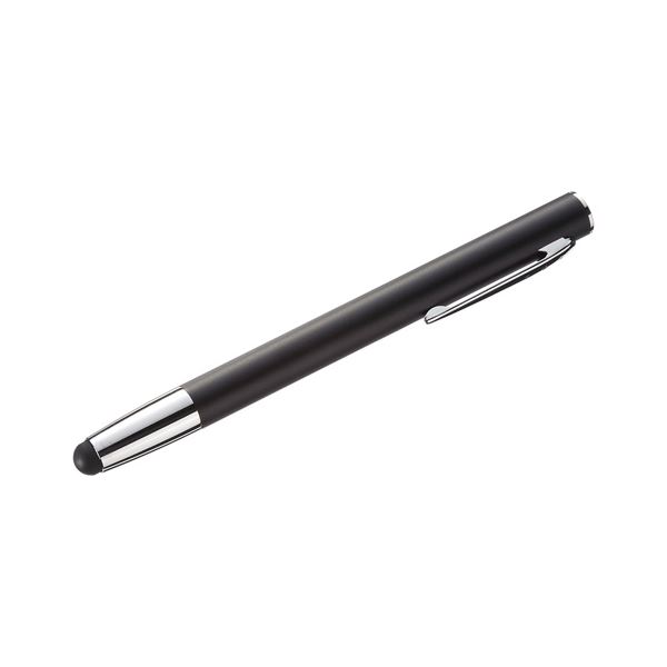 (まとめ)サンワサプライ スマートフォン＆タブレット用タッチペン(ブラック) PDA-PEN30BK(×2セット) b04