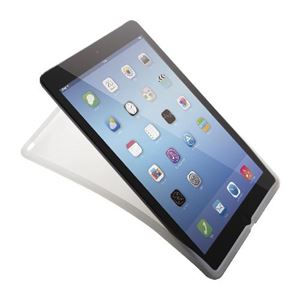 （まとめ）エレコム iPad Air 2用シリコンケース TB-A14SCCR【×2セット】 - 拡大画像