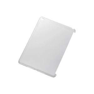 （まとめ）エレコム iPadAir2用ソフトケース（Smartcover対応） TB-A14UCCR【×2セット】 - 拡大画像