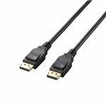 （まとめ）エレコム DisplayPort（TM）ケーブル CAC-DP1210BK【×2セット】