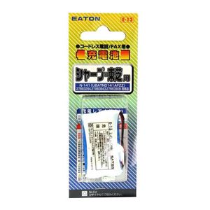 (まとめ)EATON イートン 子機用充電池 シャープ 東芝 E-13【×5セット】 商品画像