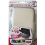 （まとめ）アンサー 3DS LL用 「セミハードケース 3L」 （シルバー） ANS-3D026SV【×3セット】