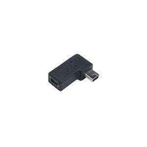 (まとめ)変換名人 変換プラグ USB mini5pin 右L型(フル結線) USBM5-RLF【×20セット】 商品写真