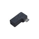 （まとめ）変換名人 変換プラグ USB mini5pin→microUSB 右L型 USBM5-MCRLF【×20セット】