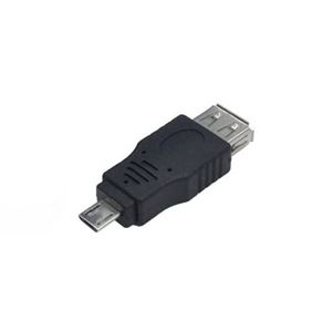（まとめ）変換名人 変換プラグ USB A（メス）→microUSB（オス） USBAB-MCA【×20セット】 - 拡大画像