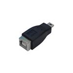 （まとめ）変換名人 変換プラグ USB B（メス）→miniUSB（オス） USBBB-M5A【×10セット】