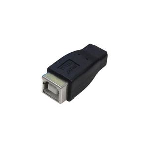 (まとめ)変換名人 変換プラグ USB B(メス)→miniUSB(メス) USBBB-M5B【×10セット】 商品写真