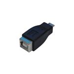 （まとめ）変換名人 変換プラグ USB B（メス）→microUSB（オス） USBBB-MCA【×10セット】