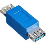 （まとめ）変換名人 変換プラグ USB3.0 A（メス）-A（メス） USB3AB-AB【×10セット】