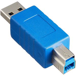 (まとめ)変換名人 変換プラグ USB3.0 A(オス)-B(オス) USB3AA-BA【×10セット】 商品画像