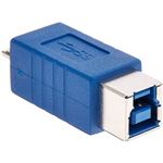 （まとめ）変換名人 変換プラグ USB3.0 B（メス）-micro（オス） USB3BB-MCA【×10セット】