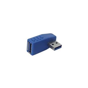 （まとめ）変換名人 変換プラグ USB3.0 A右L型 USB3A-RL【×10セット】 - 拡大画像