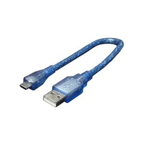 （まとめ）変換名人 ケーブル USBA（オス）→microUSB（オス） USB-MC／CA20【×20セット】 - 拡大画像
