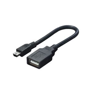 （まとめ）変換名人 miniUSB HOSTケーブル USB-M5H／CA20【×20セット】 - 拡大画像