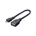 （まとめ）変換名人 microUSB HOSTケーブル USB-MCH／CA20【×20セット】