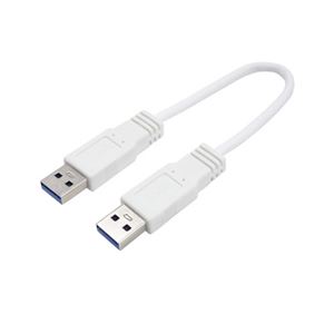 （まとめ）変換名人 USB3.0ケーブル A-A 20 ストレート結線 USB3A-A／CA20【×10セット】 - 拡大画像