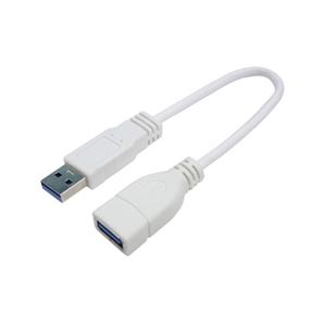 （まとめ）変換名人 USB3.0ケーブル A延長20 USB3A-AB／CA20【×10セット】 - 拡大画像