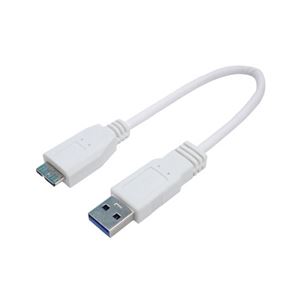 （まとめ）変換名人 USB3.0ケーブル A-micro 20 USB3A-MC／CA20【×10セット】 - 拡大画像