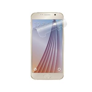 （まとめ）エレコム Galaxy S6用防指紋反射防止 PD-SCGS6FLFT【×5セット】 - 拡大画像
