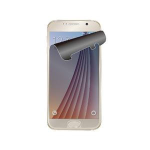 （まとめ）エレコム Galaxy S6用のぞき見防止 PD-SCGS6FLPF【×2セット】 - 拡大画像