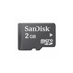 （まとめ）SanDisk microSD 2GB SDアダプター付 プラケース入り SDSDQ-2048-BULK【×5セット】