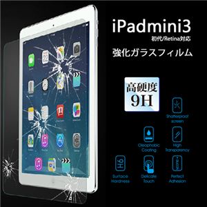 （まとめ）ITPROTECH 強化ガラスフィルム For iPad mini YT-GFILM-F／IPM【×5セット】 - 拡大画像