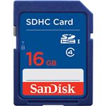 （まとめ）SanDisk SDHCカード 16GB Class4 海外パッケージ SDSDB-016G-B35【×3セット】