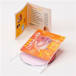 （まとめ）サンワサプライ フォト光沢CD・DVDケースカード（見開き） JP-INDGK2N【×5セット】 - 拡大画像